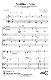 You're All I Want For Christmas Standard