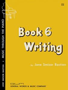 Bastien Theory Writing Book 6 
