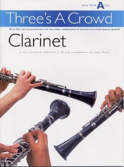 Three's A Crowd Clarinet Junior Book 