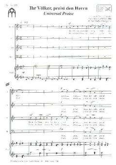 Ihr Völker, preist den Herrn 