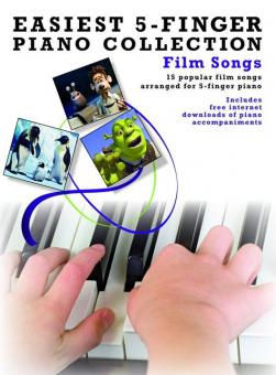 Easiest 5-Finger Piano Collection: Film Songs 