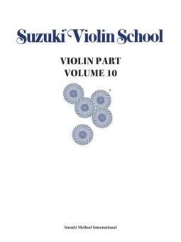 Suzuki Violin School 10 - Violin Part 