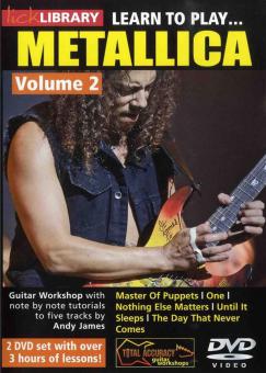 Learn To Play Metallica Vol. 2 