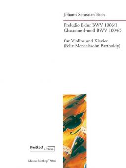 Präludium in E-Dur BWV 1006/1 