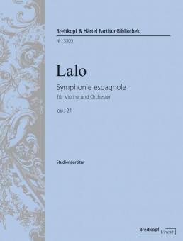 Symphonie espagnole op. 21 