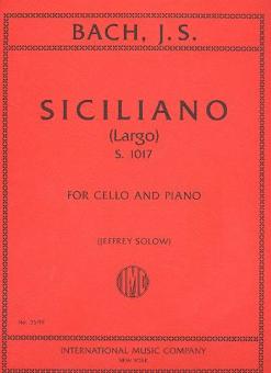 Siciliano (Largo) BWV 1017 
