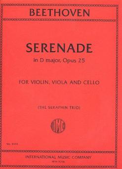 Serenade in D major, op. 25 