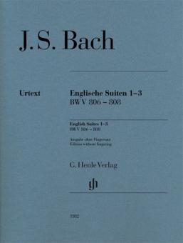 Englische Suiten Nr. 1-3 BWV 806-808 