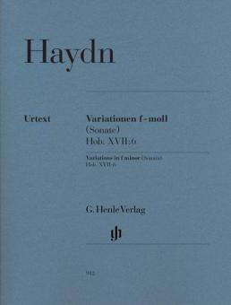 Variationen f-moll (Sonate) Hob. XVII:6 
