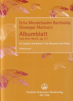 Albumblatt (Lied ohne Worte, op. 117) 