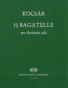 15 Bagatelle per clarinetto solo 