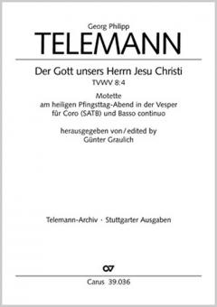 Der Gott unsers Herrn Jesu Christi 