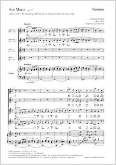 Ave Maria op.12 