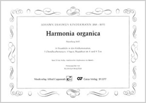 Kindermann: Harmonia organica 