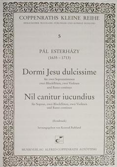 Dormi Jesu dulcissime + Nil canitur iucundius 