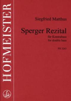 Sperger Rezital 
