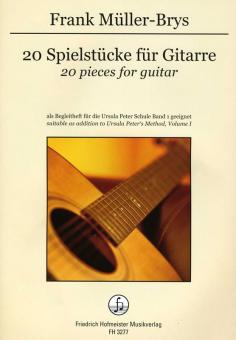 20 Spielstücke für Gitarre 