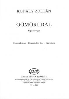 Gömöri dal népi szövegre 