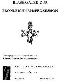 Bläsersätze zur Fronleichnamsprozession 