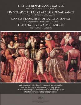 Französische Tänze aus der Renaissance für vier Streichinstrumente 