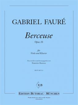 Berceuse op. 16 