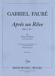 Après un rêve op. 7/1 