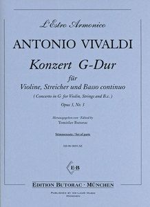 Konzert G-Dur Op. 3/3 
