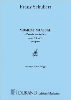 Moment Musical / Pensee Musicale Op.94 Nr.4 