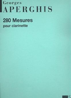 280 mesures pour clarinette 