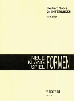 24 Intermezzi für Klavier 