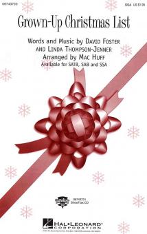 Grown Up Christmas List 
