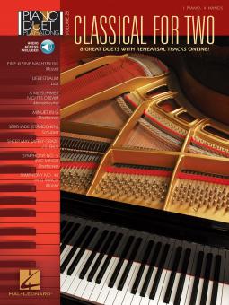Piano Duet Play-Along Vol. 28: Classical for Two 