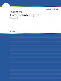 Five Preludes op. 7 
