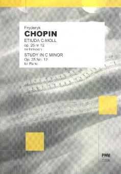Study in C Minor op. 25/12 