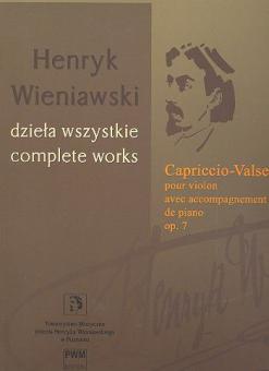 Capriccio-Valse CW op. 7 