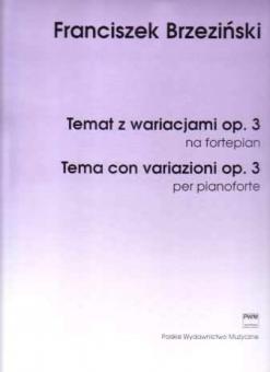 Tema Con Variazioni Op.3 