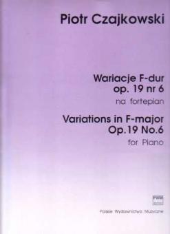 Variationen F-Dur op. 19/6 