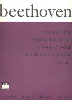 Sonata in E Major Op.14 No.1 