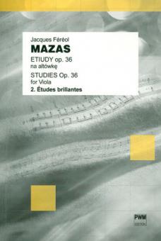 Studies op. 36 For Violades Brillantes 
