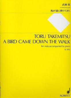 A Bird came down the Walk 