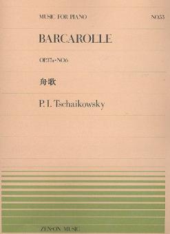 Barkarole op. 37a 