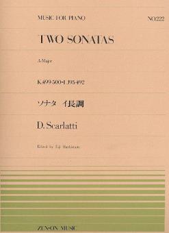 Sonaten KV 499 & 500 