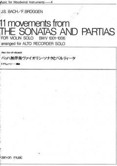 11 Movements From The Sonatas And Partias 