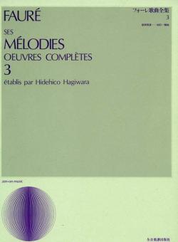 Mélodies complètes 3 