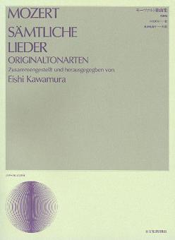 Sämtliche Lieder in Originaltonarten 