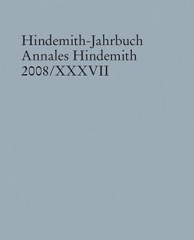 Hindemith-Jahrbuch 37 