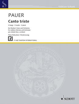 Canto triste Standard