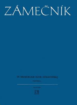 In Memoriam Igor Stravinskij 