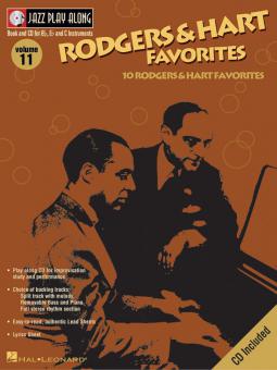 Jazz Play-Along Vol. 11: Rodgers & Hart Favorites 