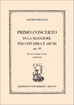 Primo Concerto in La Maggiore op. 30 